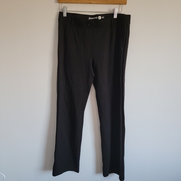 Betabrand Petite L black slacks pants - Picture 4 of 8